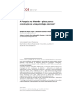 A Pesquisa No Kitembo - Pistas para Uma Psicologia Aterrada - Abrahão e Viviane