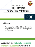 Exercise 2. Soil-Forming Rocks and Minerals