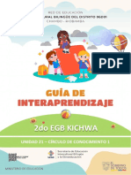 2do Egb Kichwa: Unidad 21 - Círculo de Conocimiento 1