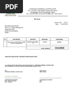 Excavator Rental - Inv 10129