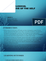 Sociological Perspective of The Self