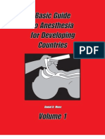 Basic Guide To Anesthesia For Developing Countries