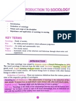 CH 1 Sociolgy For BSC Nursing Students