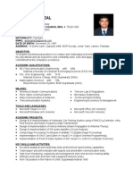 Fresh Telecom Engineer CV