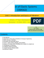 Unit IA - Introduction and Basics of Vibration