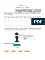 Actividad #03. Aprendemos A Convivir en Armonía: ¿Qué Son Las Normas de Convivencia?