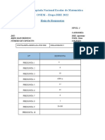 Formato - Hoja de Respuestas - Etapa - Dre - Onem - 2022