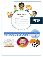 English: Exam Book Grade 7