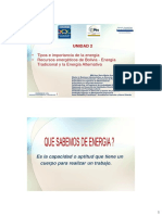 Unidad 2 Energia Tradicional Alternativa y Fuentes en Bolivia