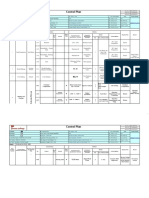 Control Plan: FG 260 As Per IS 210: 2009