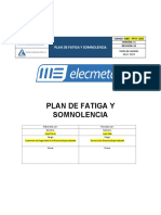 Plan Fatiga y Somnolencia