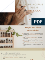 12 Principais Óleos: Doterra