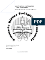 Seminario Teológico Guatemalteco: Teologia Liberal