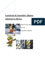 Legislación de Seguridad e Higiene Industrial en México