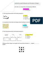 Group Test-Elementsandprinciplesofdesign 1