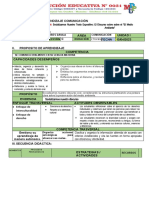 Sesiónde Aprendizaje 4°c-10-04-2023