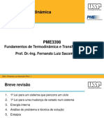 1 Lei Da Termodinâmica: Fundamentos de Termodinâmica e Transferência de Calor