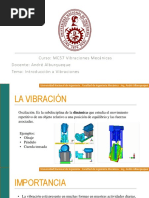 Vibraciones Mecánicas - Introducción