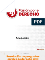 Acto Jurídico Maratón PROFA PDF Gratis