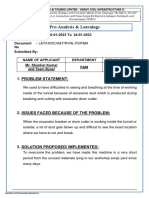 Pro-Analysis Learnings - Mist Sprayer