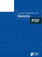 Licenciatura En: Derecho