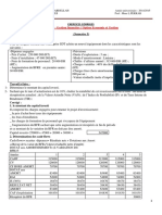 Elément: Gestion Financière / Option Economie Et Gestion: Exercices Corriges