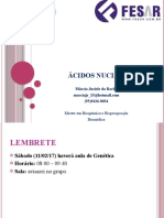 Ácidos Nucleicos: Mestre em Bioquímica e Bioprospecção Biomédica