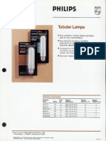 Philips Retail Merchandising Tubular Lamps Bulletin 1986