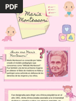 María Montessori