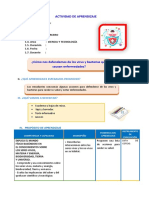 E1 A2 SESION CT ¿Cómo Nos Defendemos de Los Virus y Bacterias Que Causan Enfermedades