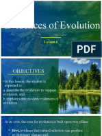 Evidences of Evolution: Lesson 6