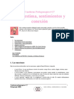 Auto-Estima, Sentimientos y Conexión: Cuaderno Pedagooogico # 27