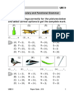 Complete Spellings Correctly For The Pictures Below and Select Correct Options To Get The Complete Mark