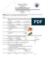 Tle 8 Second Quarter Second Summative Test