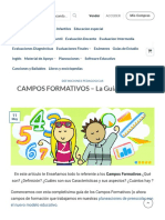 CAMPOS FORMATIVOS - La Guía Definitiva: Estoy Buscando..