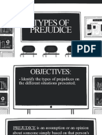 Types of Prejudice