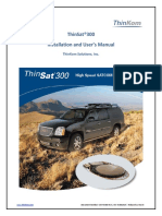 Thinsat®300 Installation and User'S Manual: Thinkom Solutions, Inc