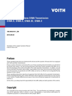 Operating Instructions DIWA Transmission DIWA.6, DIWA.5, DIWA.3E, DIWA.3