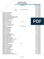 County of Sacramento Unclaimed Warrant Listing