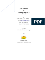 Soc System On Chip Seminar