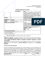 Evaluación Filosofía 3° Medio Sububidad 1