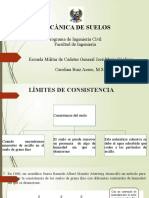 4.consistencia de Los Suelos y Clasificación de Suelos