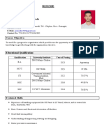 Resume: Mr. Pramod Bharat Nalawade