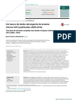 Um Banco de Dados Abrangente de Ensaios Clínicos TDCS Publicados (2005-2016)