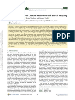 Increasing Efficiency of Charcoal Production With Bio-Oil Recycling