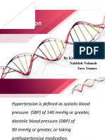 Hypertension: by Krikor Jabourian Nakhleh Nehmeh Yara Younes