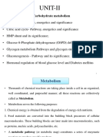 Carbohydrate Metabolism-1