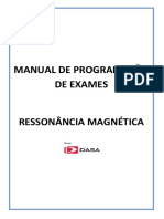 Manual de Programação de Exames