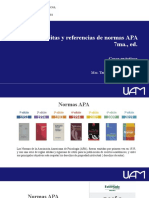 Sistema de Citas y Referencias de Normas APA 7ma., Ed.: Casos Prácticos