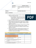 Nombre: Gabriela Novak de Silva Matrícula: 2985098 Nombre Del Curso: Calidad en El Nombre Del Profesor: Cesar Montalvo